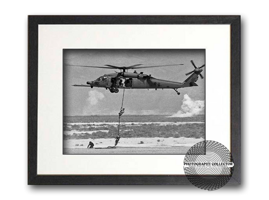 Cleared Hot #19833 HH 60 RESCUE (Print to Order) - Framed Photograph© Nicholas A Price All Rights Reserved.
