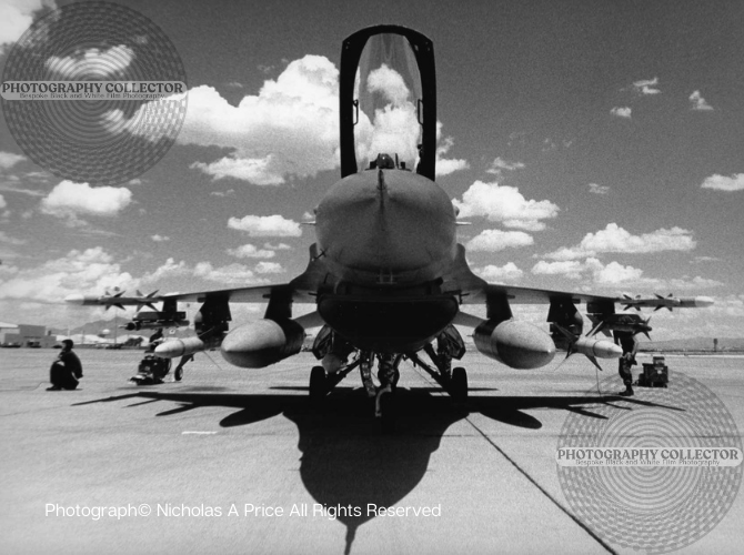 Cleared Hot! #38716 F16 (Print to Order) - Unframed Photograph© Nicholas A Price All Rights Reserved.